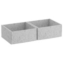 IKEA KOMPLEMENT Box, Light Grey, 25X27X12 cm