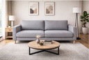 Karlstad Three-Seat Sofa,  Light Grey (floor sample)
