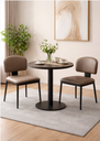 Sanranbi Dining Chair , Coffee,Set of 2 pcs