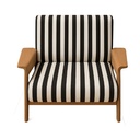Pararan Armchair, Leisure Chair,strips