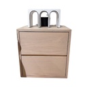 Sankongbari Bedside Table, Apricot