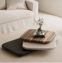 Kaliyamkong Coffee Table, black+cream+brown