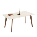 Niletanzon Dining Table, white table top