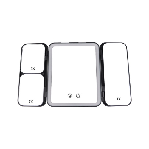 Chloe LED Mirror, Makeup Mirror,Black, White