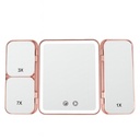 Chloe LED Mirror, Makeup Mirror,Rose Gold