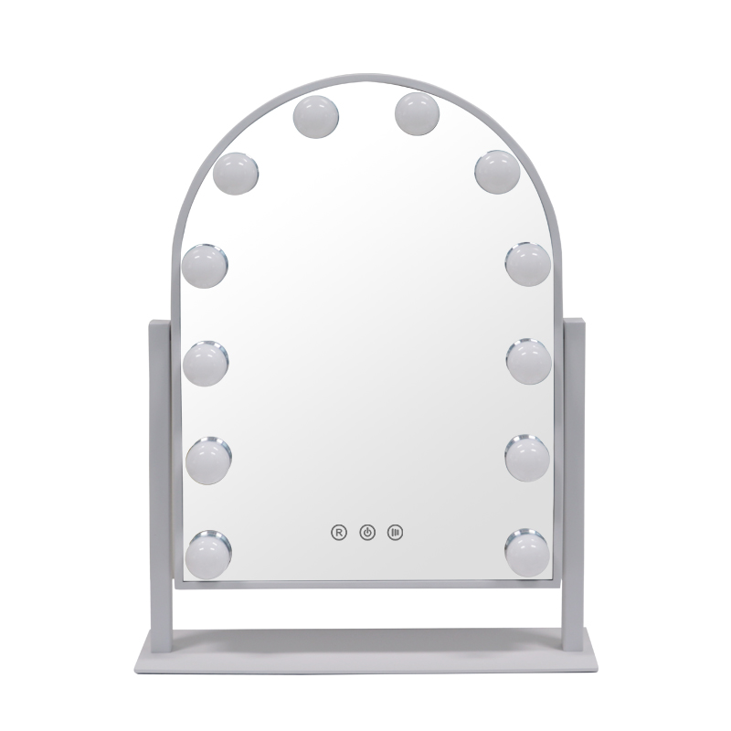Kaitlyn Hollywood  LED Mirror, White