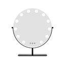 Antonia Hollywood Mirror,LED Mirror,Black