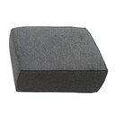 MILWAUKEE Ottoman, Gray 