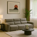Nebraska 3 Seater Sofa, Griege