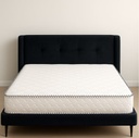 Pierre Bed, Black,Queen Size