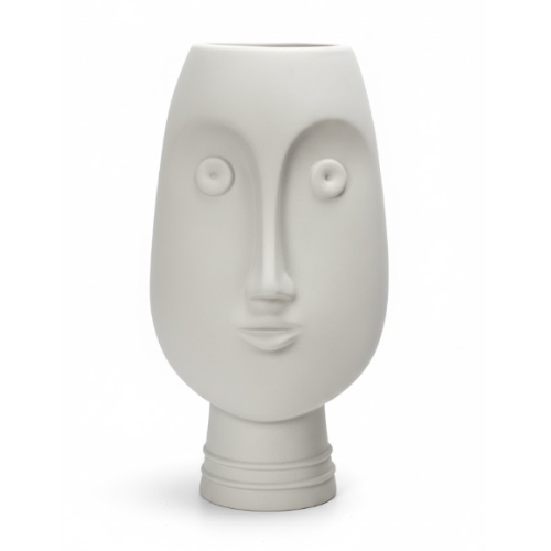 Mekokabari Artistic Face-Shaped Modern Shelf Vase