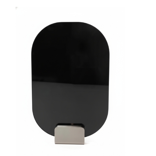 Iraloka Black Display Stand with Gray Acrylic Screen