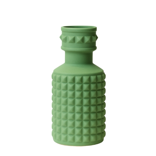 Volgalora Retro Texture Dark Green Bottle