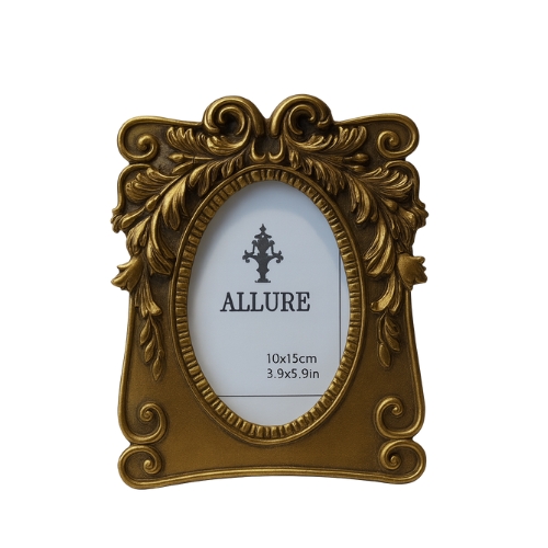Gangazon Royal Baroque Rectangle Photo Frame – Resin 