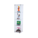 Amabarichi Glass Display Unit, white