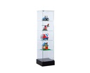 Amakongka Glass Display unit, black (Floor Sample)