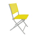 Zamraze Textilene Foldable Chair,Yellow
