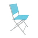 Lenachiman Textilene Foldable Chair,Blue