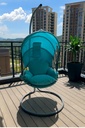 Irapikong Hanging Pod Chair, Light Mint (Floor Sample)