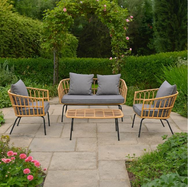 Sanvikman Outdoor Sofa Set – Grey