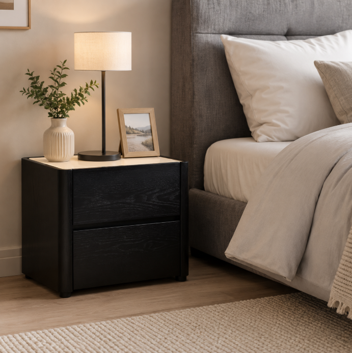 Taptibarika Bedside Table,Night Stand (Floor sample)