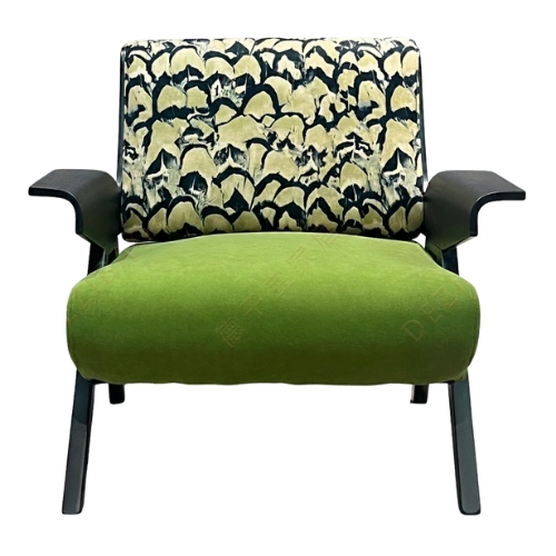 Iraranga armchair,leisure chair, green