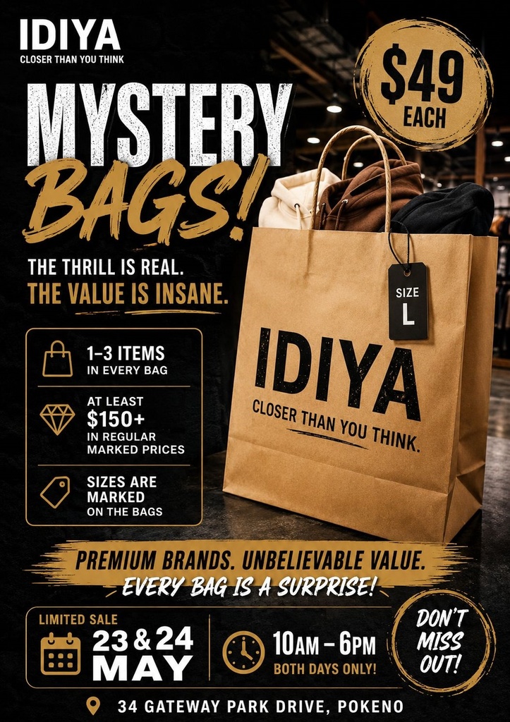 $49+9 Mystery Bag – Fashion Surprise Bag | includes 9$ for Nationwide Delivery. Choose click and collect at check out page