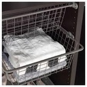 IKEA KOMPLEMENT Pull out Basket's Rails, Roomy? Solved!