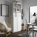 Ikea BILLY bookcase with doors, white, Classic-modern? Solved!