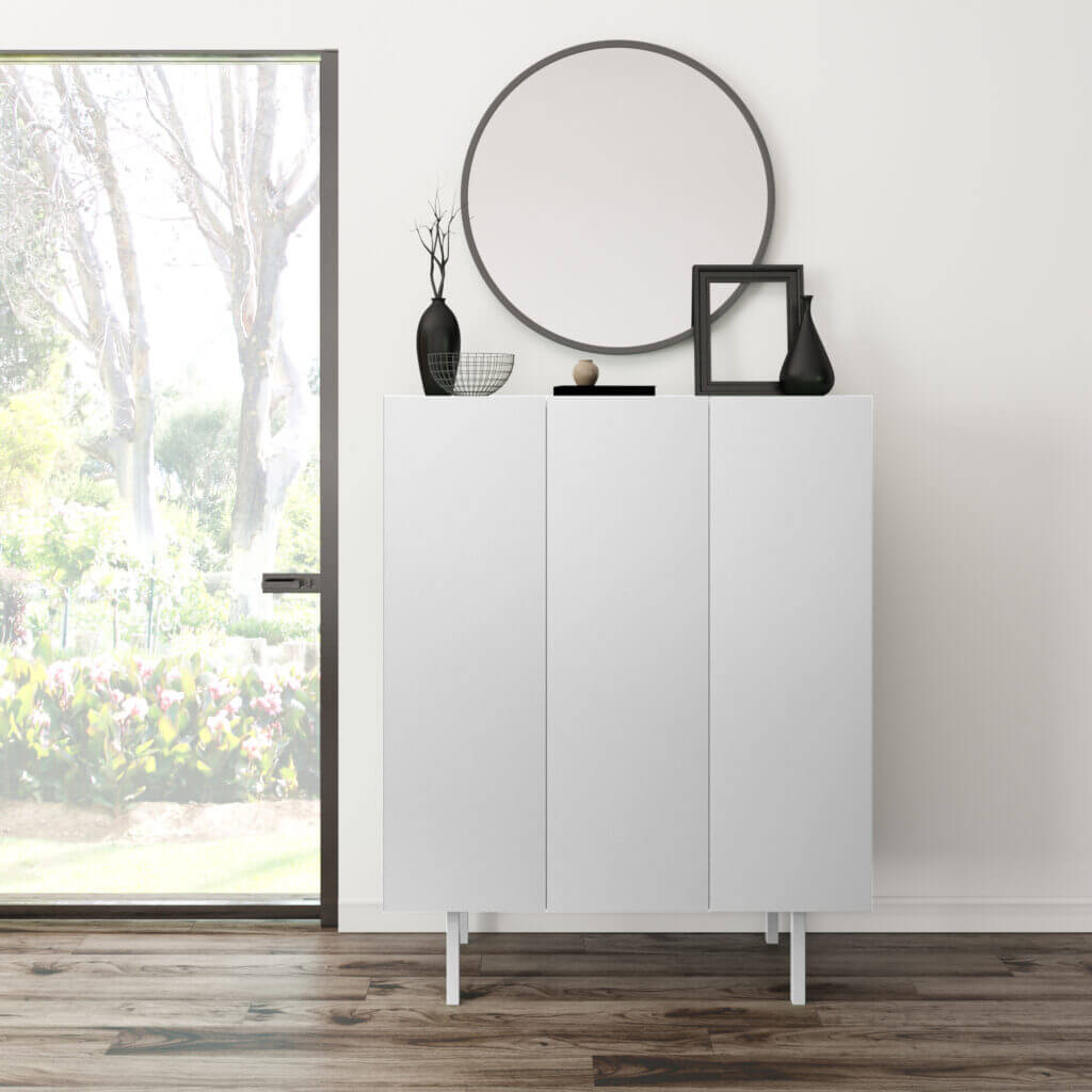 MAINE High Cabinet with 3 Doors, Design Harmony? Solved!