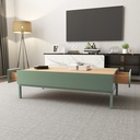 KENTUCKY Coffee Table with Two Drawers, green, Elegant? Solved!