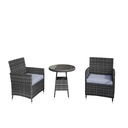 DALLAS Outdoor Sofa Set, Mix Grey, Sophisticated? Solved!
