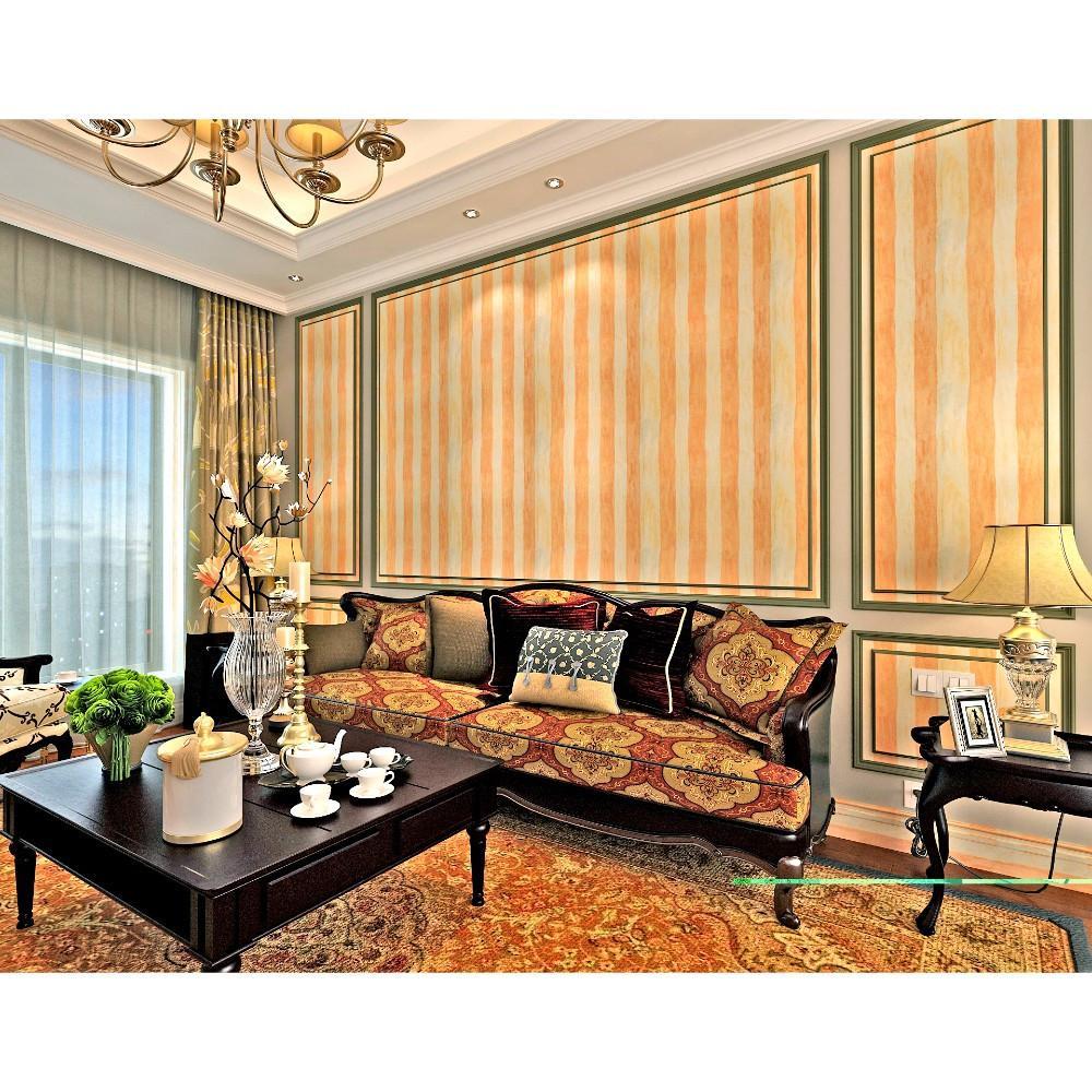 Light and Dark Faded Orange Pattern Wallpaper, High standard? Solved by Idiya!
