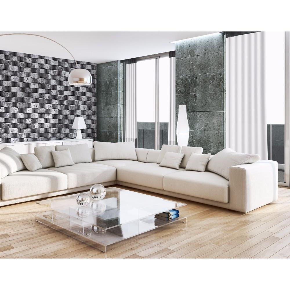 3D Brick Pattern Wallpaper, Charming? Solved!