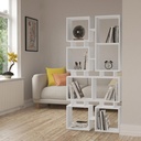 Uluborlu Bookcase No.1 - White, Wide area? Solved!