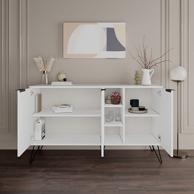 Tire Console - White - White, Smooth surface? Solved!