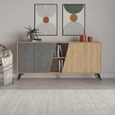 Patnos Console 180 - Oak - Retro Grey, High-quality? Solved!