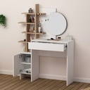 Kırıkkale Dressing Table - White - Oak, Stylish? Solved!
