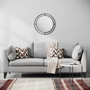 Sungurlu Mirror Black / Modern Wall Mirror Decorative Mirror