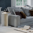 Kozan Side Table - White - Oak, Low-priced? Solved!