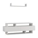 Mugla Tv Stand - White Modern Entertainment Unit