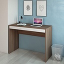  Maraba Desk - Ipe/ White, Workload? Solved!