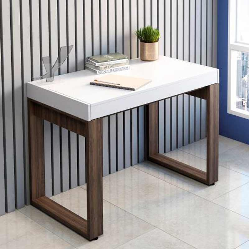  Mage Desk - White/ Nogal, Work Surface? Solved!