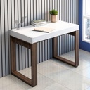 Mage Desk - White/ Nogal, Work Surface? Solved!