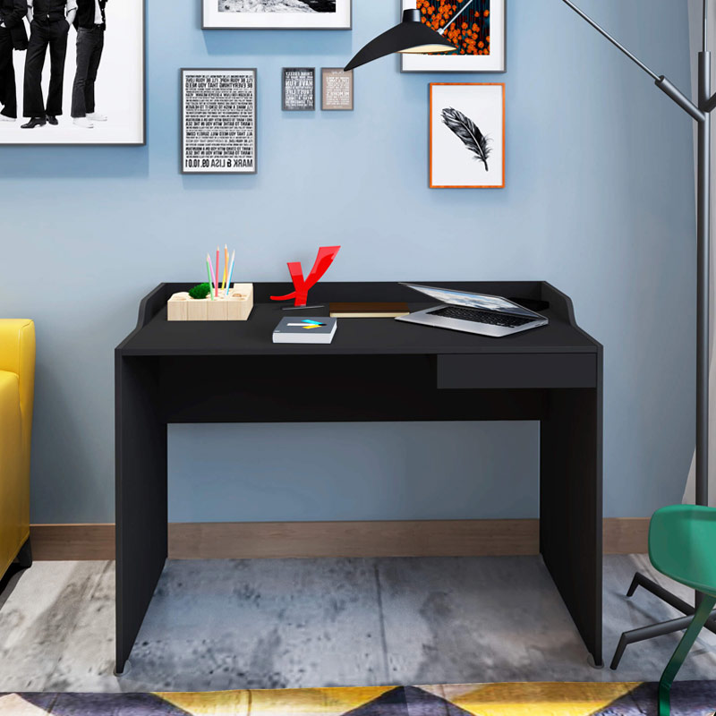  Itapevi Desk - Black, Plain? Solved!