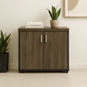  Alvorada 2 Doors cabinet , Charuto/ Black? "Solved."