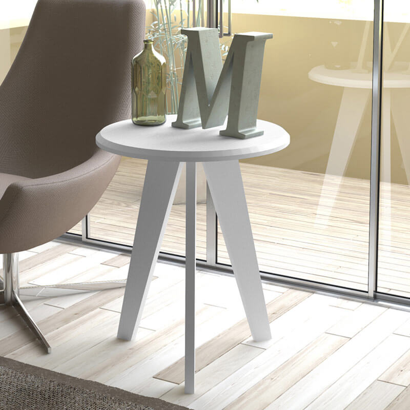 Maringa End Table - White, Airy? Solved!