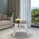 Niteroi Coffee Table - Off White, Timeless versatility? Solved!