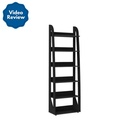 Canoas Bookcase - Black, Modern? Solved by Idiya!