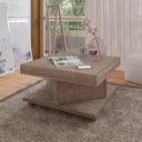 Santos Coffee Table - Cinnamon, Subtle design? Solved!